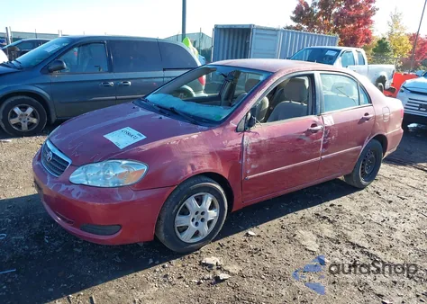 2005 Toyota Corolla Le z USA, uszkodzony, nr VIN 1NXBR32EX5Z367816